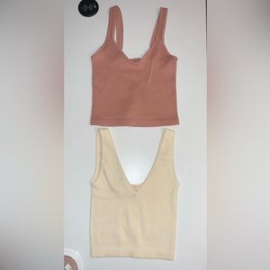 One Size Cropped Tanks